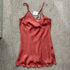 Free people cowl neck slip dress